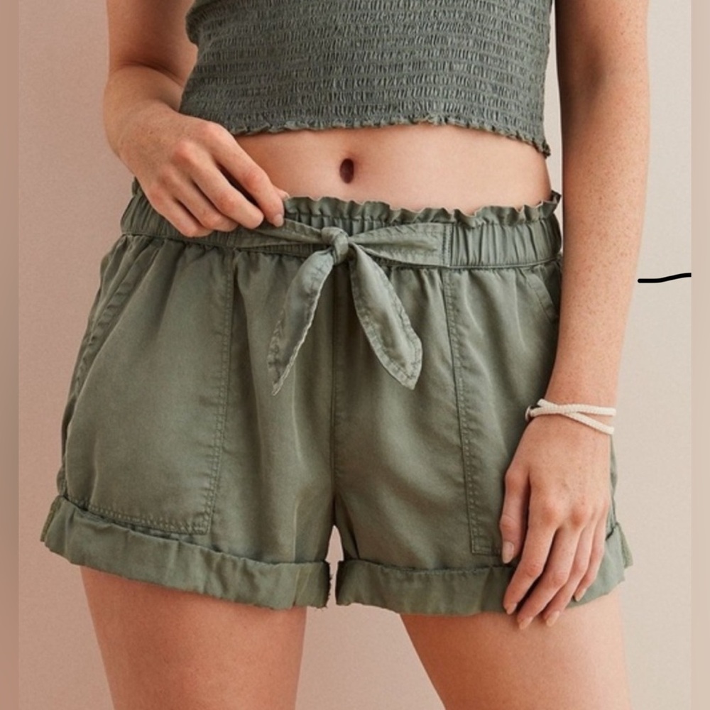 Aerie Paperbag Shorts